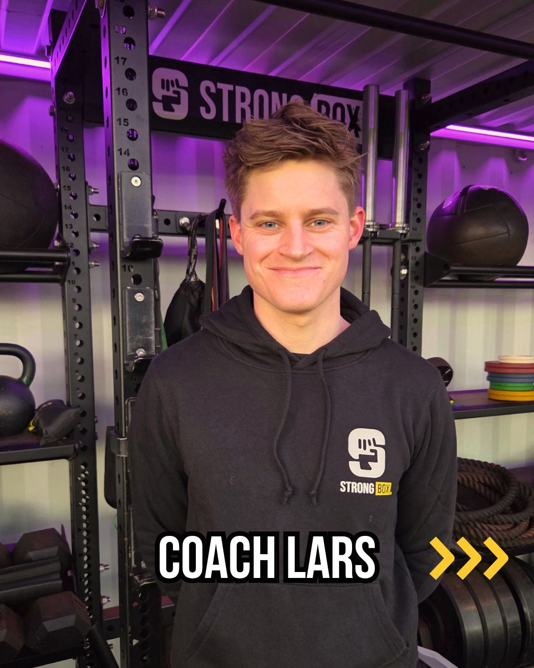 StrongBox coach Lars