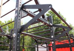 Outdoor fitness op school