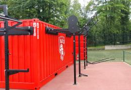 Outdoor fitness op school
